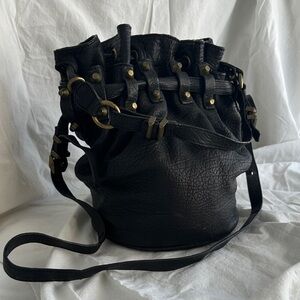 Alexander Wang Black Leather Shoulder Bag